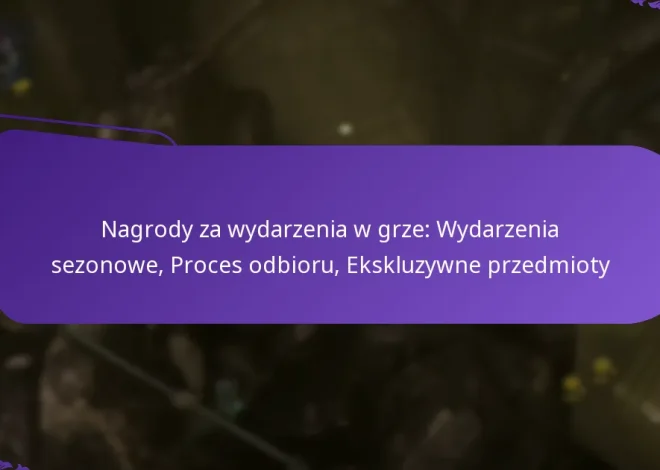Nagrody za wydarzenia w grze: Wydarzenia sezonowe, Proces odbioru, Ekskluzywne przedmioty