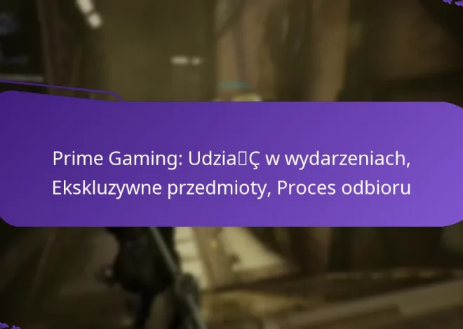 Prime Gaming: Udział w wydarzeniach, Ekskluzywne przedmioty, Proces odbioru