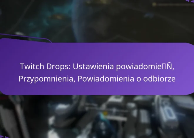 Twitch Drops: Ustawienia powiadomień, Przypomnienia, Powiadomienia o odbiorze