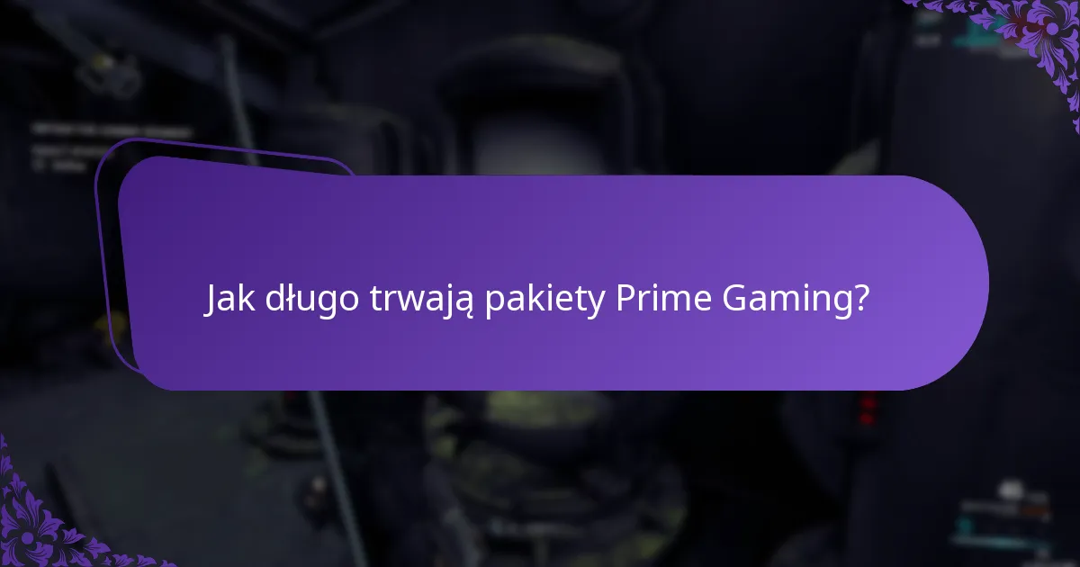 Jak często użytkownicy mogą odbierać nagrody Prime Gaming?