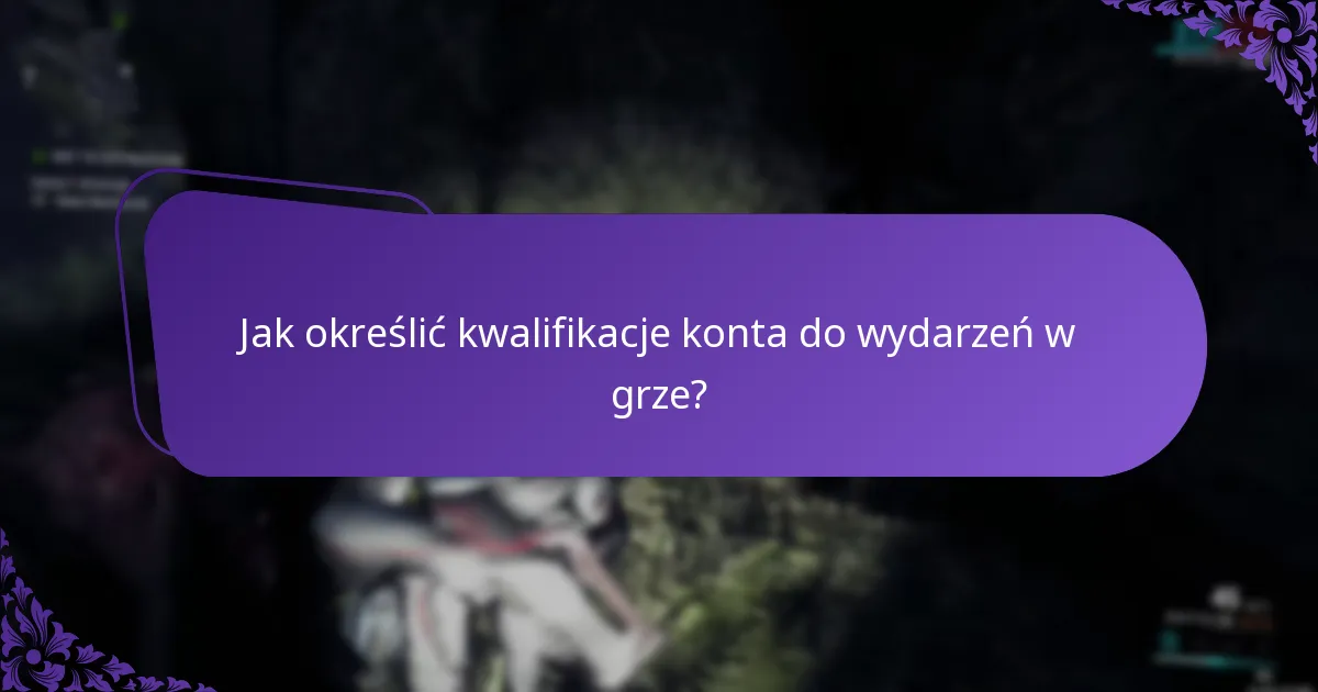 Jak wziąć udział w wydarzeniach w grze?
